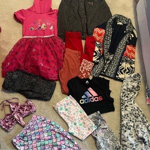 Girls clothes size 7/8